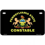 PA Constable Star Seal Metal Novelty License Plate 7" x 4" (MP)