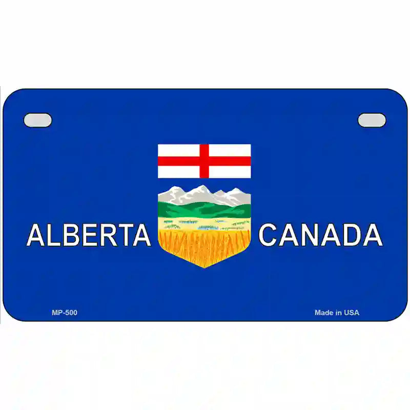 Alberta Canada Metal Novelty License Plate 7" x 4" (MP)