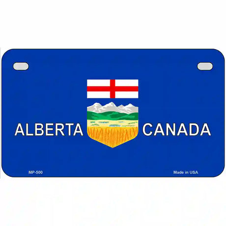 Alberta Canada Metal Novelty License Plate 7" x 4" (MP)