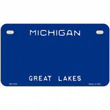 Michigan Great Lakes Plate Novelty State Blank Metal License Plate 7" x 4" (MP)