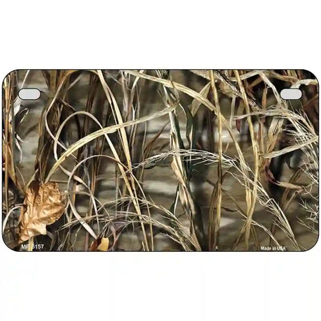 Camo Sticks Metal Novelty License Plate 7" x 4" (MP)