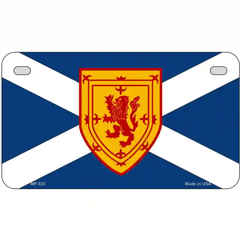 Scotland St Andrews Flag Metal Novelty License Plate 7" x 4" (MP)