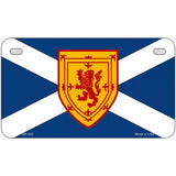 Scotland St Andrews Flag Metal Novelty License Plate 7" x 4" (MP)