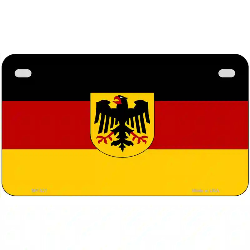 Germany State Flag Metal Novelty License Plate 7" x 4" (MP)