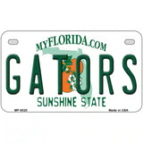 Gators Florida Novelty Metal License Plate 7" x 4" (MP)