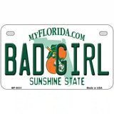 Bad Girl Florida Novelty Metal License Plate 7" x 4" (MP)