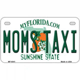 Moms Taxi Florida Novelty Metal License Plate 7" x 4" (MP)