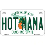 Hot Mama Florida Novelty Metal License Plate 7" x 4" (MP)