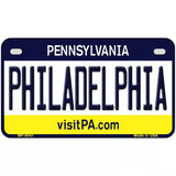 Philadelphia Pennsylvania State Novelty Metal License Plate 7" x 4" (MP)