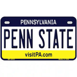 Penn State Pennsylvania State Novelty Metal License Plate 7" x 4" (MP)