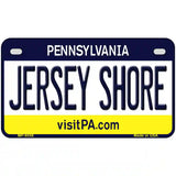 Jersey Shore Pennsylvania State Novelty Metal License Plate 7" x 4" (MP)