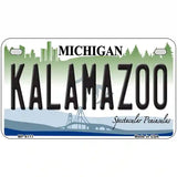 Kalamazoo Metal Novelty License Plate 7" x 4" (MP)