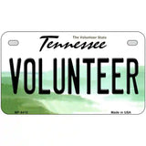 Volunteer Tennessee Novelty Metal License Plate 7" x 4" (MP)