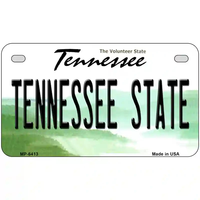 Tennessee State Novelty Metal License Plate 7" x 4" (MP)