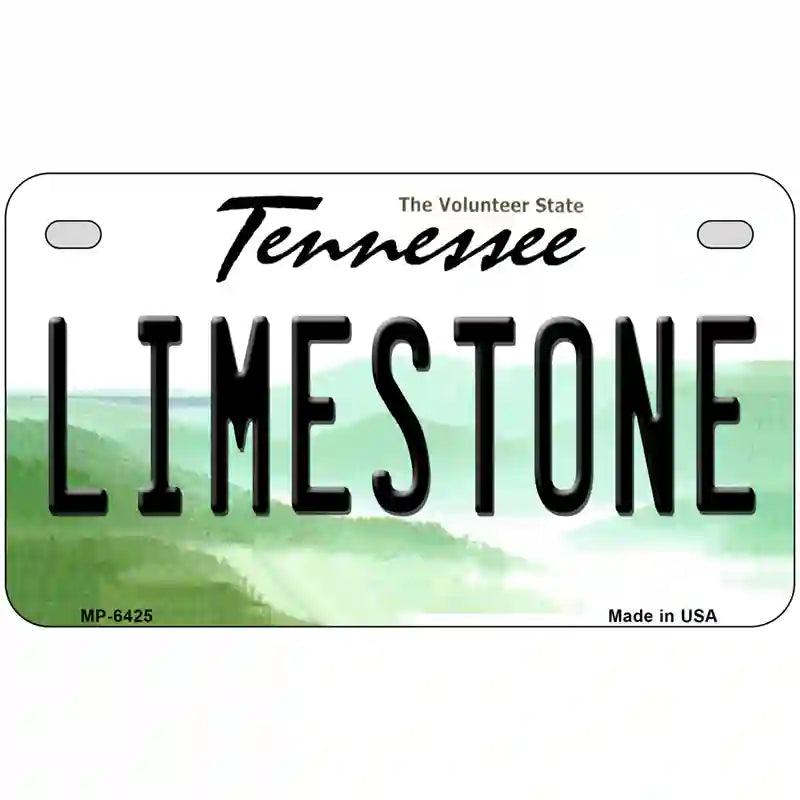 Limestone Tennessee Novelty Metal License Plate 7" x 4" (MP)