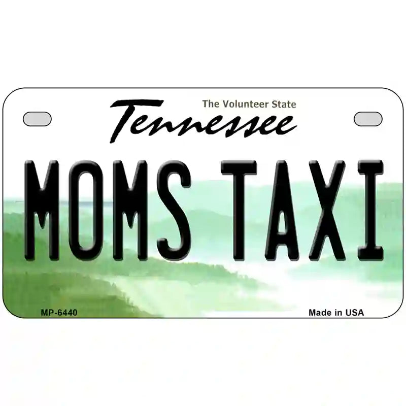 Moms Taxi Tennessee Novelty Metal License Plate 7" x 4" (MP)