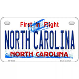 North Carolina Novelty Metal License Plate 7" x 4" (MP)