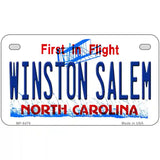 Winston Salem North Carolina Novelty Metal License Plate 7" x 4" (MP)