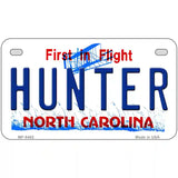 Hunter North Carolina Novelty Metal License Plate 7" x 4" (MP)