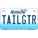 Tailgtr Kentucky Novelty Metal License Plate 7" x 4" (MP)