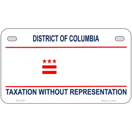 Taxation Without Representation Novelty Metal License Plate 7" x 4" (MP)