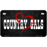 Country Gals Novelty License Plate 7" x 4" (MP)