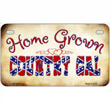 Home Grown Country Gal Novelty Metal License Plate 7" x 4" (MP)