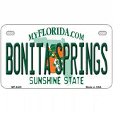 Bonita Springs Florida Metal Novelty License Plate 7" x 4" (MP)