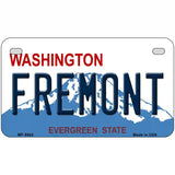 Fremont Washington Metal Novelty License Plate 7" x 4" (MP)