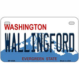 Washington Wallingford Metal Novelty License Plate 7" x 4" (MP)