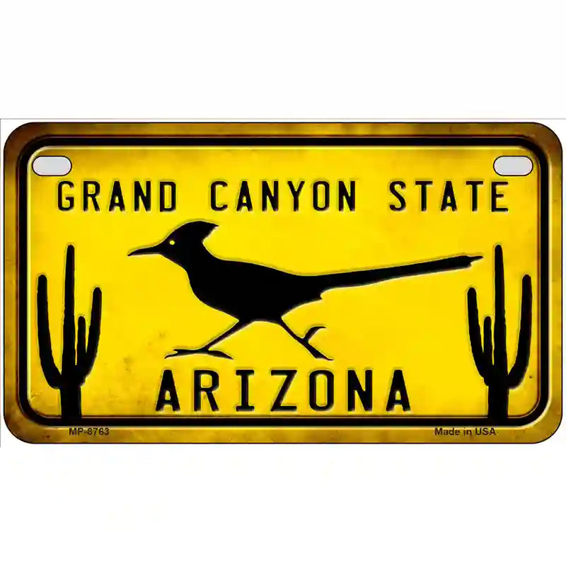 Arizona Grand Canyon State Metal Novelty License Plate