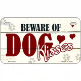 Beware of Dogs Metal Novelty License Plate 7" x 4" (MP)