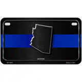 Arizona Thin Blue Line Metal Novelty License Plate 7" x 4" (MP)