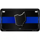 Ohio Thin Blue Line Metal Novelty License Plate