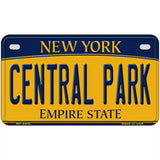 Central Park New York Metal Novelty License Plate