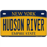 Hudson River New York Metal Novelty License Plate