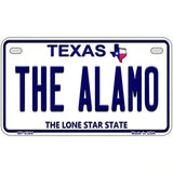 Alamo Texas Novelty Metal License Plate