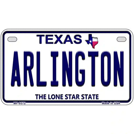 Arlington Texas Novelty Metal License Plate 7" x 4" (MP)