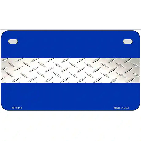 Emergency Medical Services Diamond Novelty Metal License Plate 7" x 4" (MP)