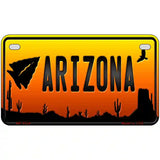 Arrowhead Arizona Scenic Novelty Metal License Plate 7" x 4" (MP)