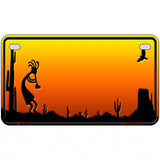 Kokopelli Blank Scenic Novelty Metal License Plate 7" x 4" (MP)