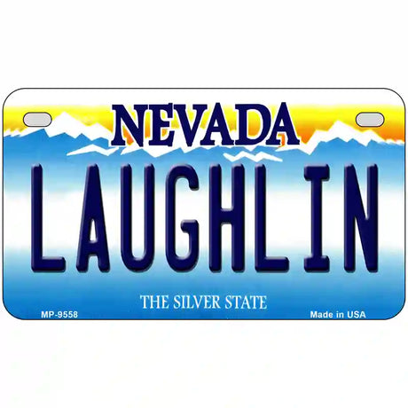 Laughlin Nevada Novelty Metal License Plate 7" x 4" (MP)