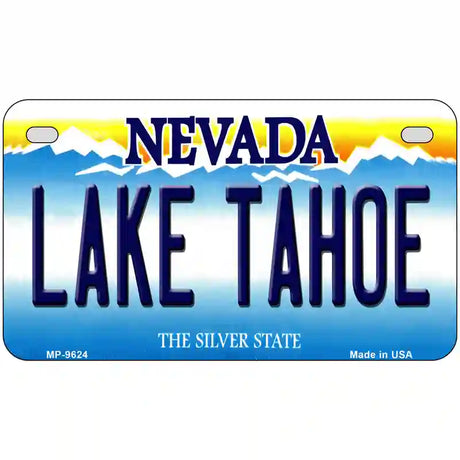 Lake Tahoe Nevada Novelty Metal License Plate 7" x 4" (MP)