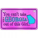 Georgia Girl Novelty Metal License Plate 7" x 4" (MP)