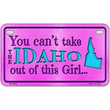 Idaho Girl Novelty Metal License Plate 7" x 4" (MP)