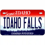 Idaho Falls Idaho Metal Novelty License Plate 7" x 4" (MP)