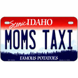 Moms Taxi Idaho Metal Novelty License Plate 7" x 4" (MP)