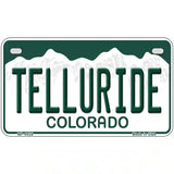 Telluride Colorado Metal Novelty License Plate 7" x 4" (MP)