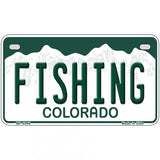 Fishing Colorado Metal Novelty License Plate 7" x 4" (MP)