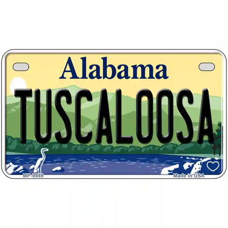 Tuscaloosa Alabama Metal Novelty License Plate 7" x 4" (MP)